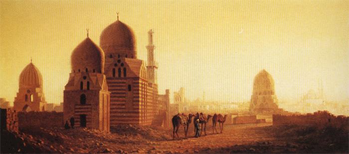 Sanford Robinson Gifford Tombs of the Mameluks oil painting image